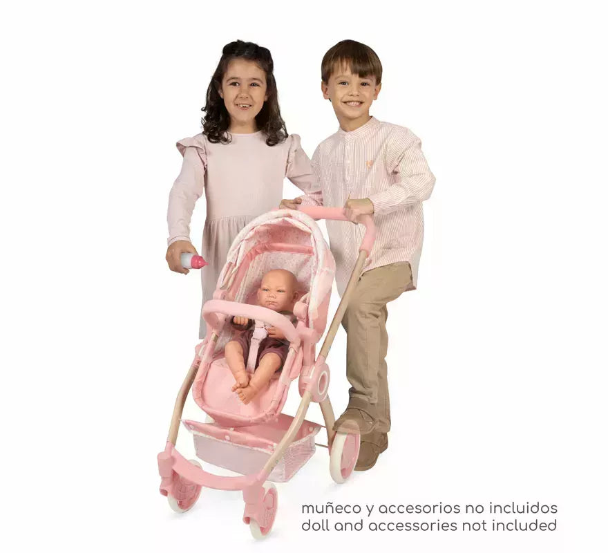 Translation missing: de.Coche de Muñecas de hasta 48 cm 3 en 1 Plegable con Bolso