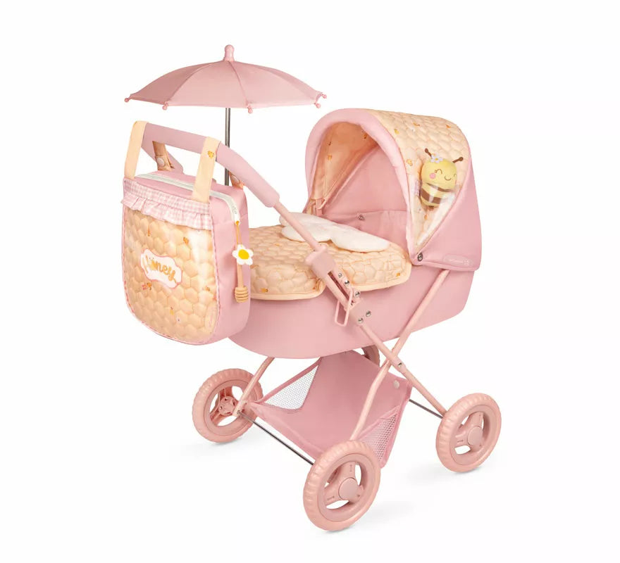 Translation missing: de.Coche de Muñecas de hasta 48 cm Plegable con Sombrilla y Bolso