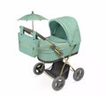 Coche de Muñecas de hasta 48 cm Plegable con Sombrilla y Bolso