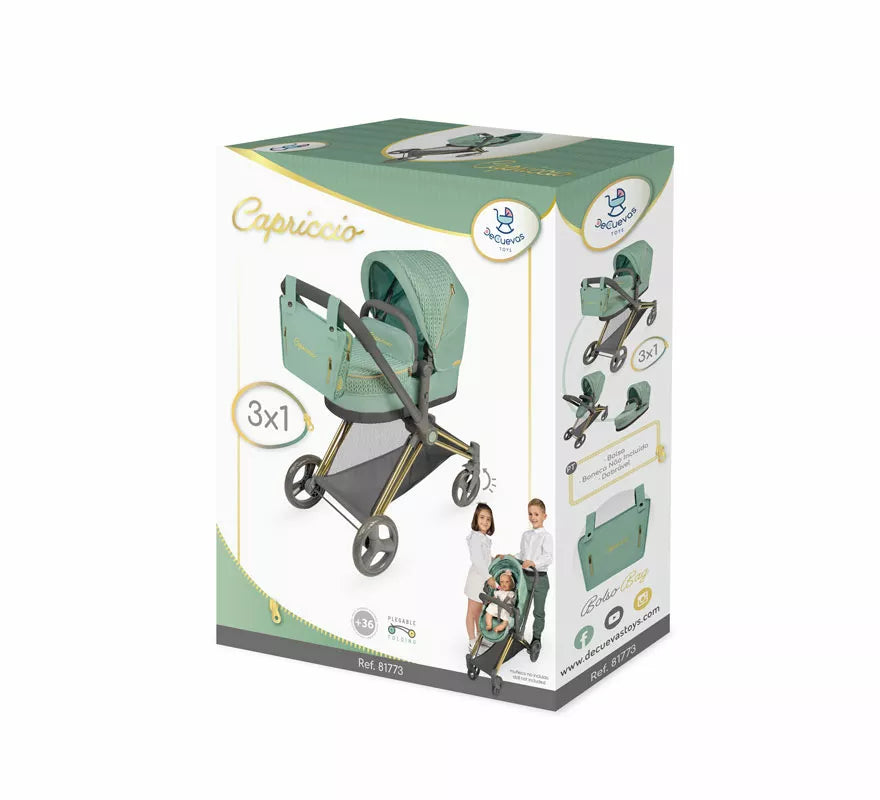 Translation missing: de.Coche de Muñecas de hasta 50 cm 3 en 1 Plegable