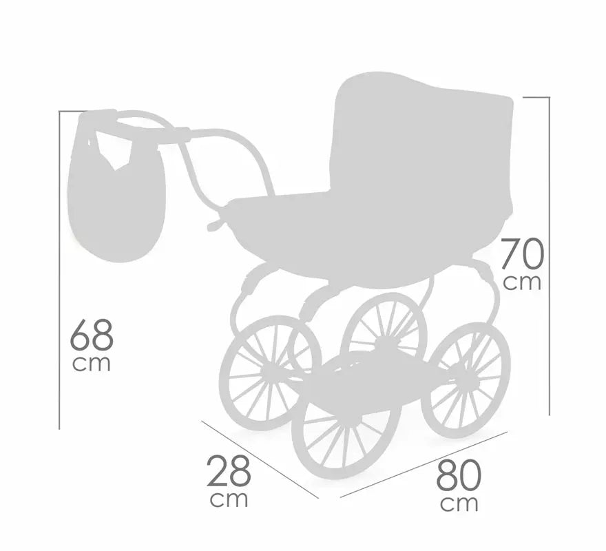 Translation missing: de.Coche de Muñecas de hasta 50 cm Clásico