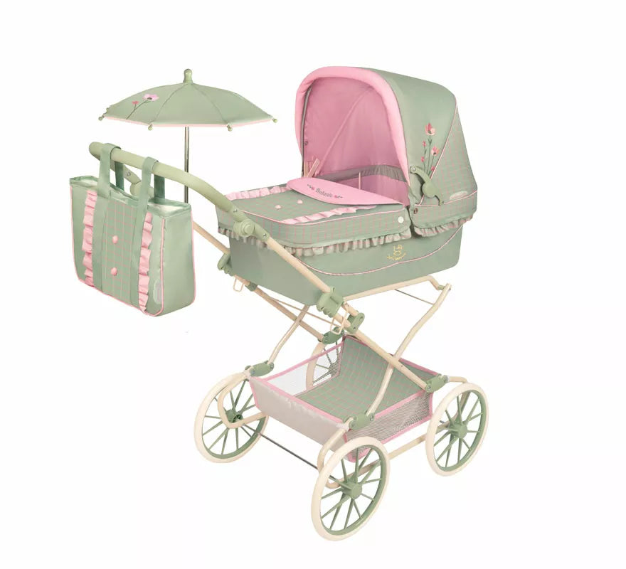 Translation missing: de.Coche de Reborn de hasta 55 cm Plegable con Sombrilla y Bolso