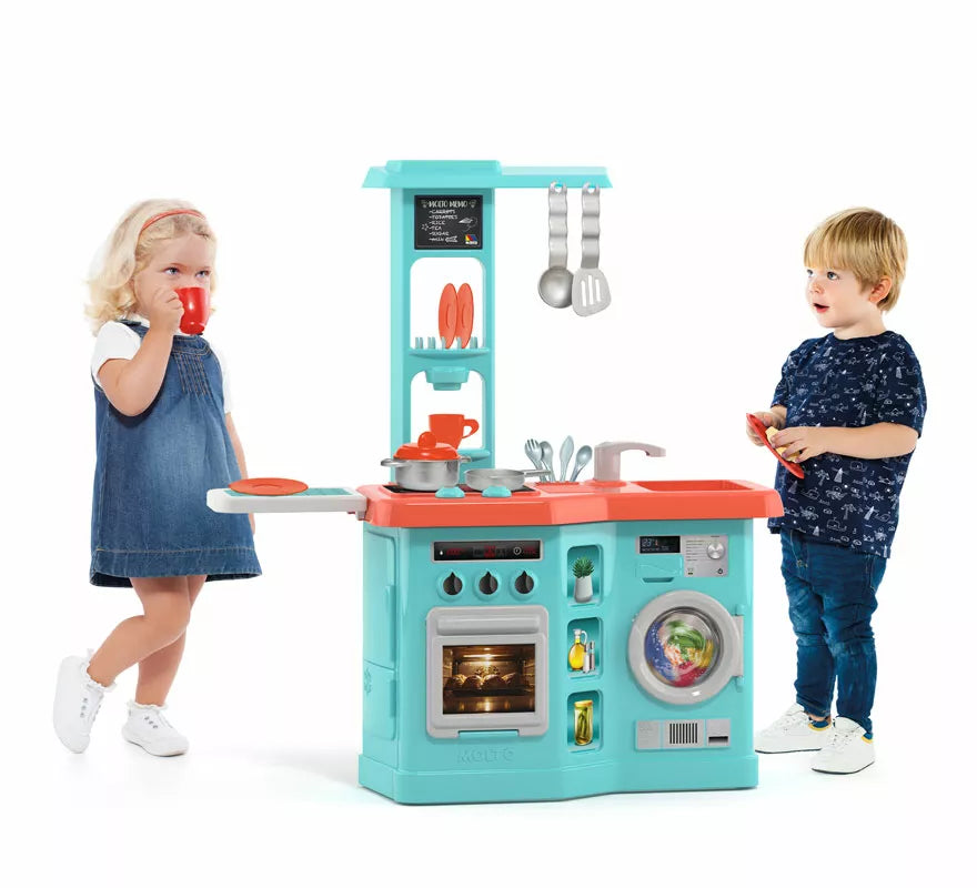 Translation missing: de.Cocina infantil azul con Planchador