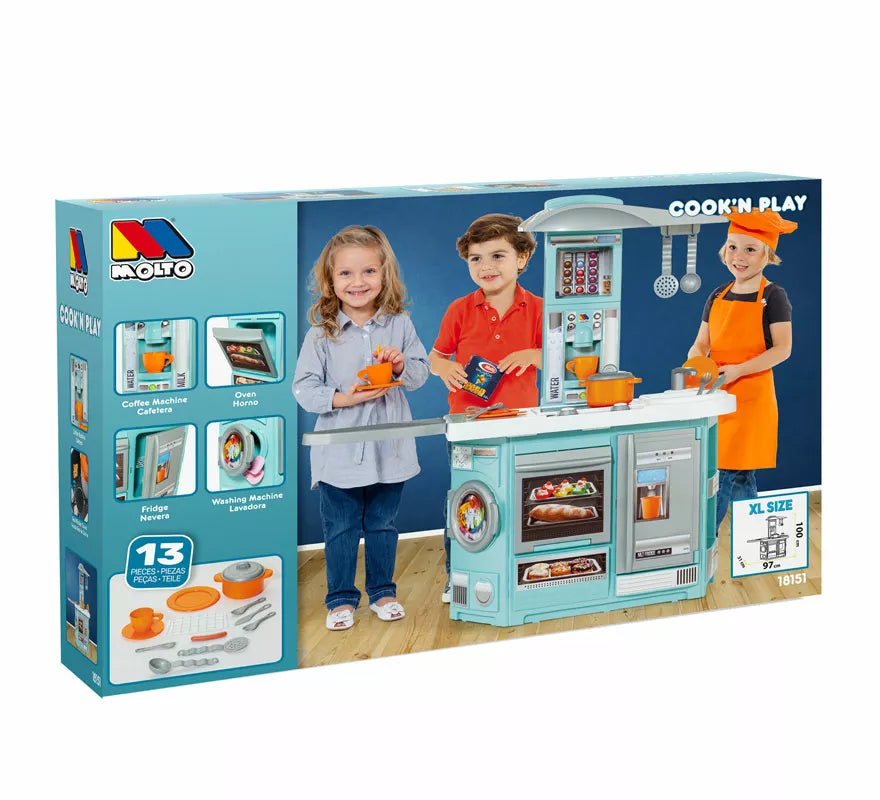 Translation missing: de.Cocina infantil con Planchador