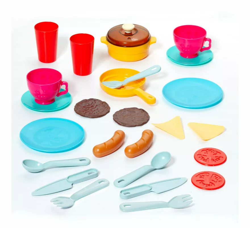 Cocinita Fregadero con Accesorios y Grifo Real
