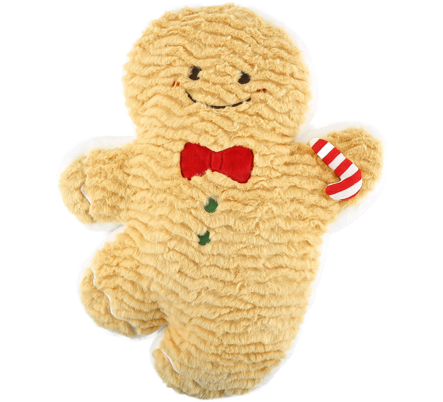 Translation missing: de.Cojín Peluche Galleta de Jengibre con bastón de 40 cm