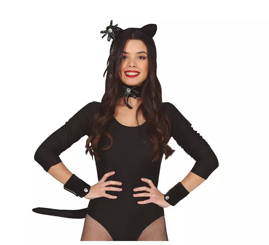 Translation missing: de.Cojunto de Gatita Negro de 5 Piezas