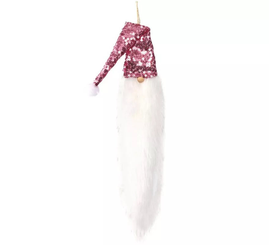 Translation missing: de.Colgante Cabeza Papá Noel con extra Barba de 30 cms