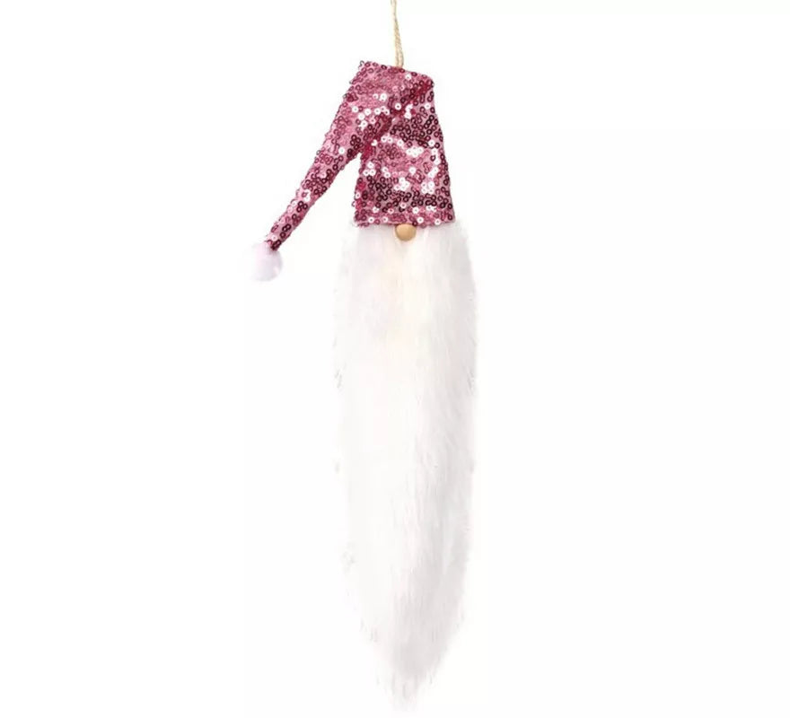 Translation missing: de.Colgante Cabeza Papá Noel con extra Barba de 41 cms