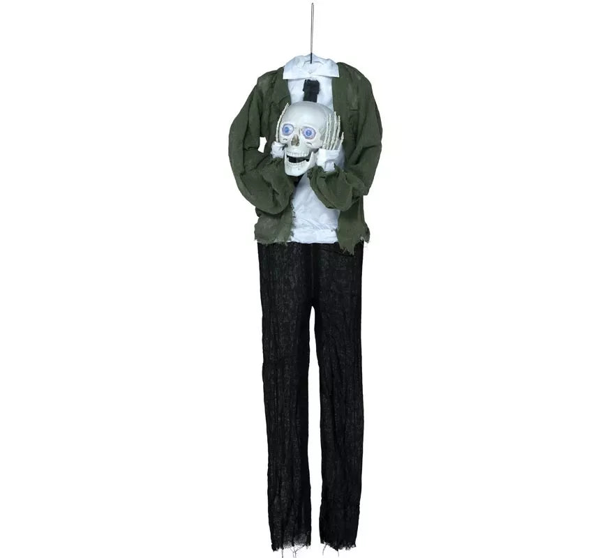 Translation missing: de.Colgante Calavera con Cabeza en Manos con Luz, Sonido y Movimiento 145 cm