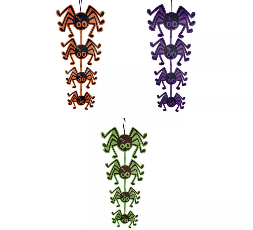 Translation missing: de.Colgante de Araña en Fieltro en 3 Colores Surtidos
