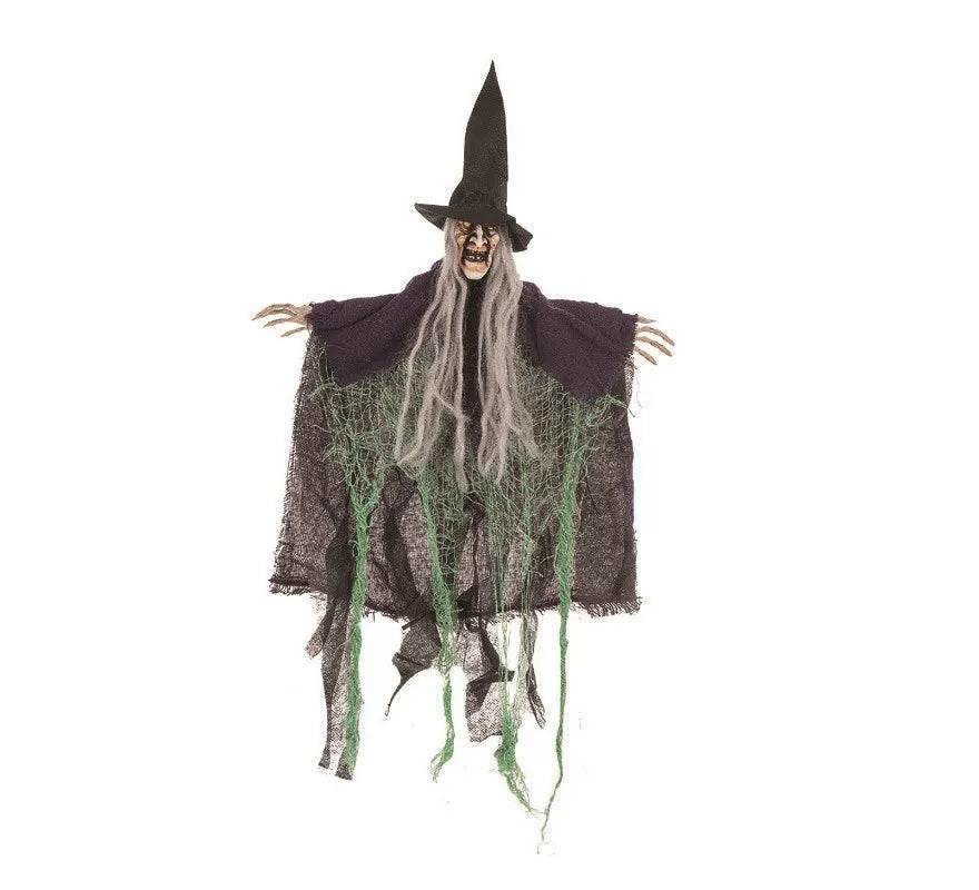 Translation missing: de.Colgante de Bruja con Hilos Verde de 50 cm