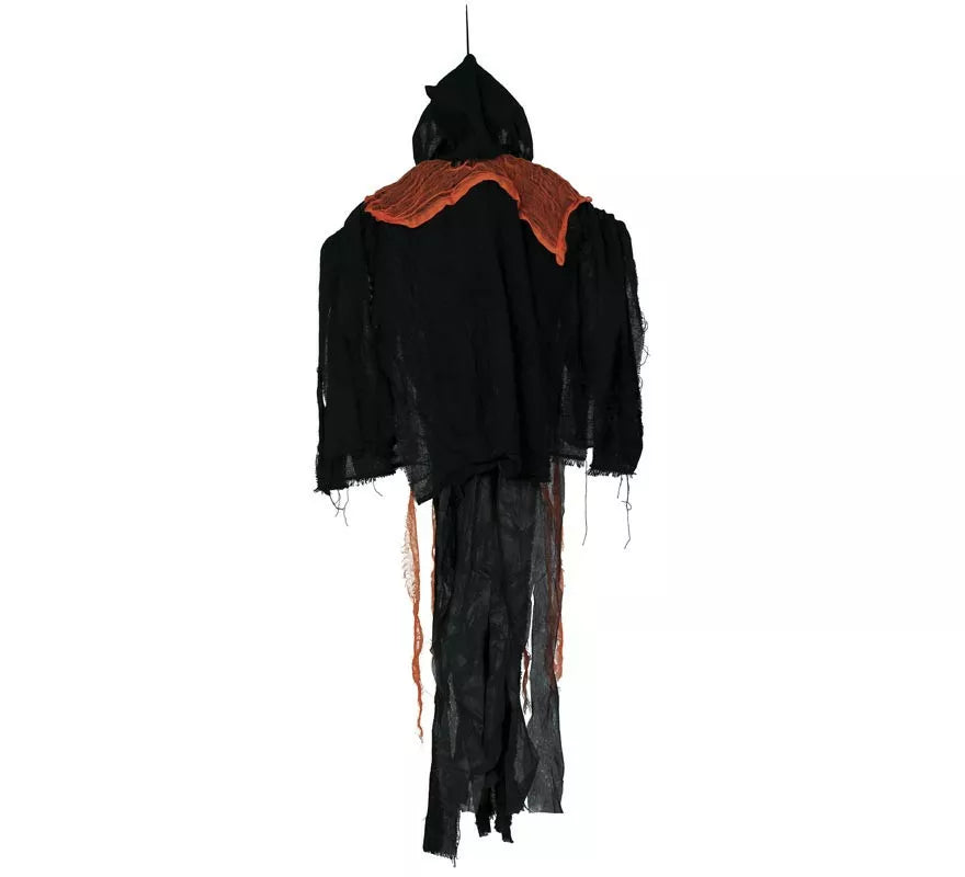 Translation missing: de.Colgante de Calavera naranja con Luz, Sonido y Movimiento 130 cm