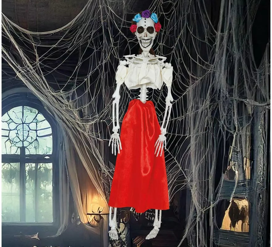 Colgante de Esqueleto Catrina de 40 cm