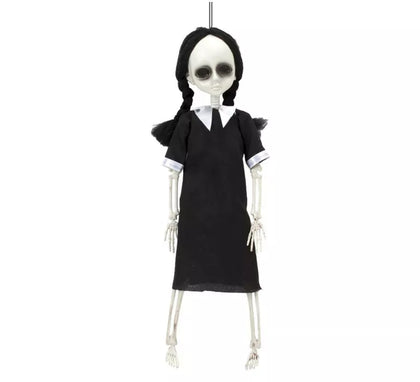 Colgante de Esqueleto chica tenebrosa de 40 cm