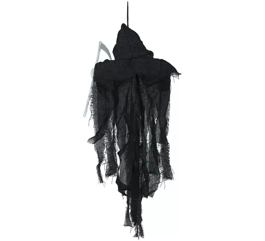 Colgante de Esqueleto con Guadaña de 50 cm