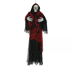 Skelett-Anhänger mit beweglichen Leuchtaugen 170cm