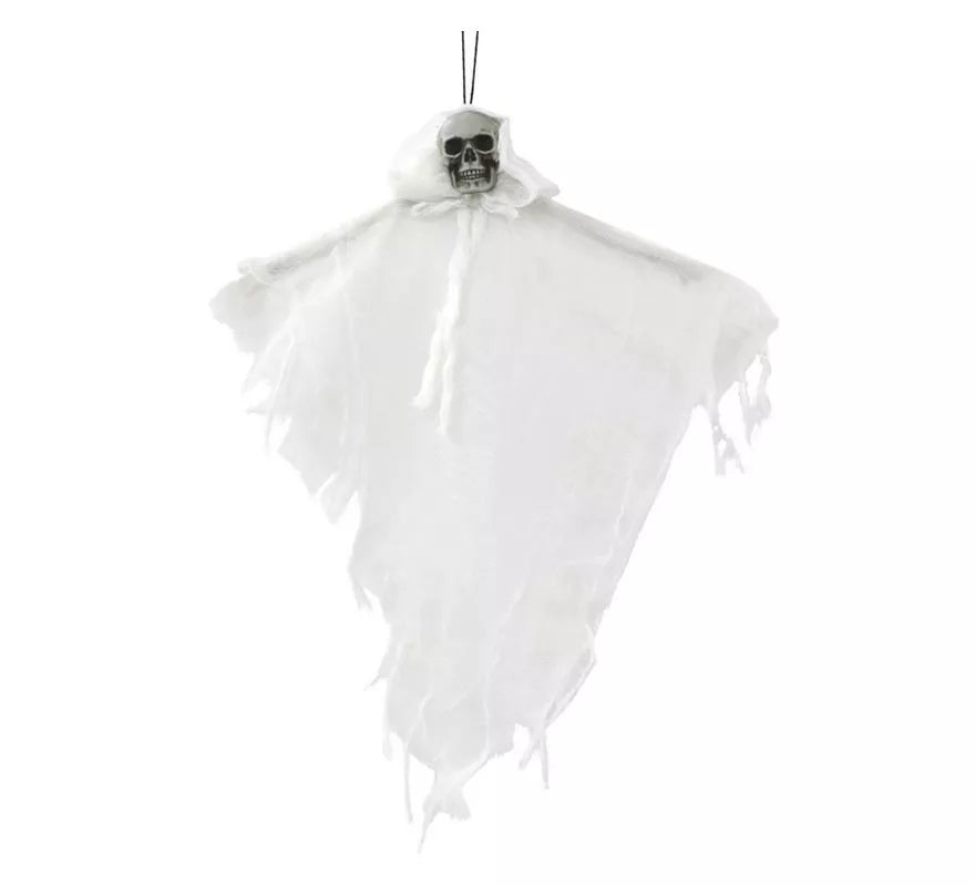 Translation missing: de.Colgante de Esqueleto con túnica blanca de 42 cm