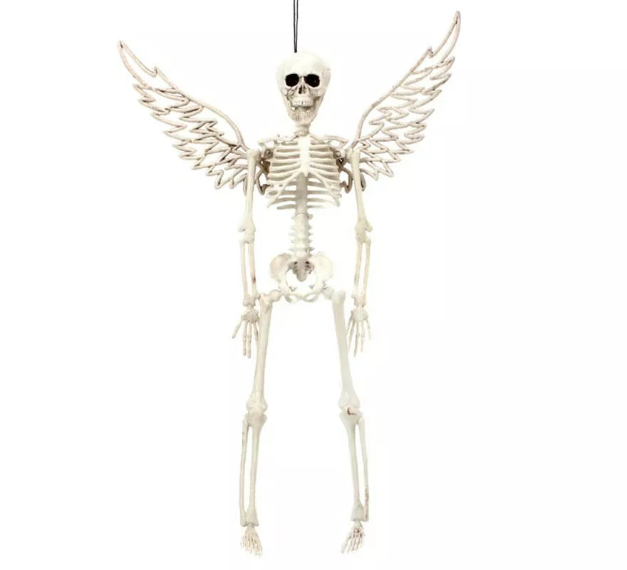 Translation missing: de.Colgante de Esqueleto de Ángel con alas de 41 cm