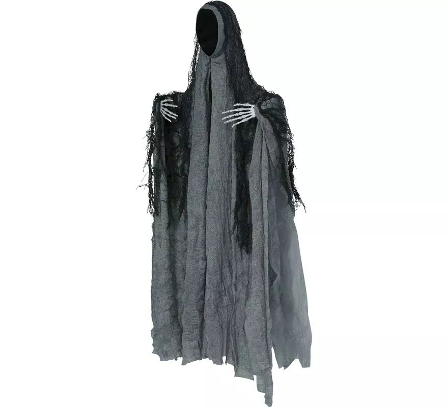 Translation missing: de.Colgante de Fantasma gris con Túnica de 50 cm
