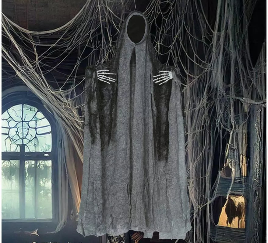 Translation missing: de.Colgante de Fantasma gris con Túnica de 50 cm