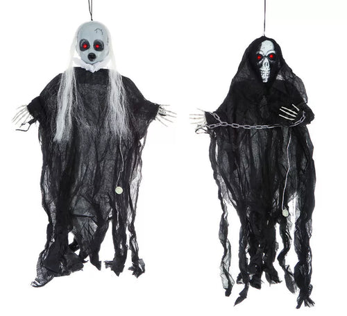 Colgante de Fantasma Nocturno con Luz de 100 cm Modelos surtidos