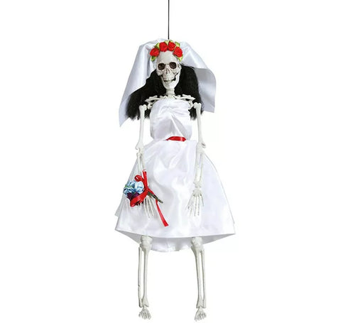 Colgante de Novia Esqueleto 40 cm