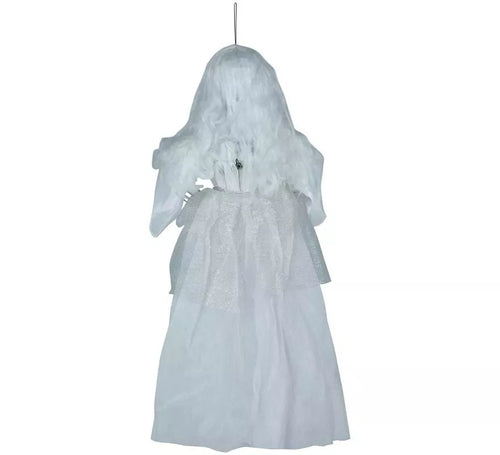 Colgante de Novia Esqueleto con Luz y Sonido 90 cm