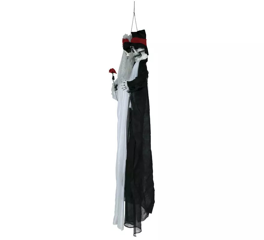 Translation missing: de.Colgante de Novios Esqueleto con Luz y Sonido de 185 cm