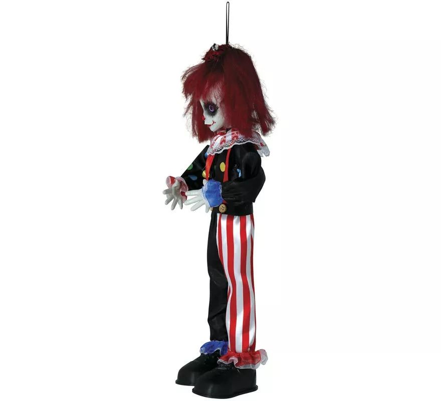 Colgante de Payasita Terror de 40 cm
