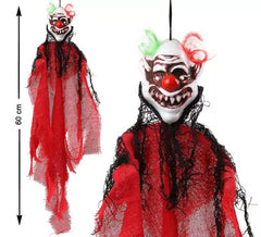 Roter Clown Anhänger mit 60 cm Licht