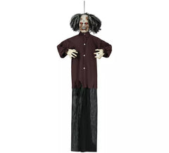 180 cm Zombie-Anhänger mit Ton und Bewegungslicht