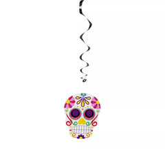 Calavera Catrina Spiralanhänger