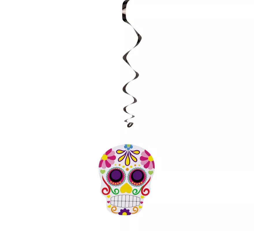 Translation missing: de.Colgante espiral de Calavera Catrina