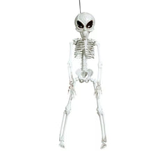 Alien-Skelett-Anhänger 42 cm