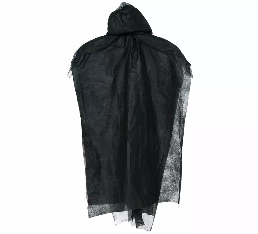 Colgante Esqueleto Pelo blanco con Luz, Sonido y Movimiento de 90 cm