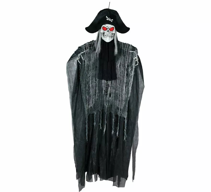 Translation missing: de.Colgante Esqueleto Pirata con Luz y Sonido de 185 cm