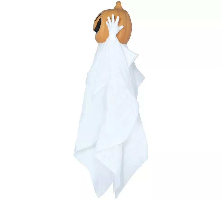 Translation missing: de.Colgante Fantasma Calabaza con Luz, Sonido y Movimiento 90 cm