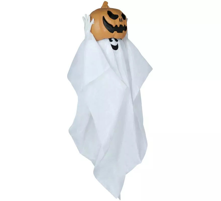 Translation missing: de.Colgante Fantasma Calabaza con Luz, Sonido y Movimiento 90 cm