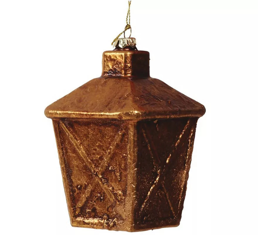 Translation missing: de.Colgante Farol de Oro de 12 cms