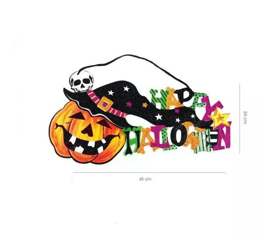 Translation missing: de.Colgante Happy Halloween 44x22 cm