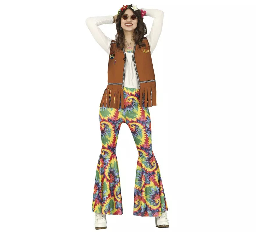 Colgante Hippie multicolor de 6 cm