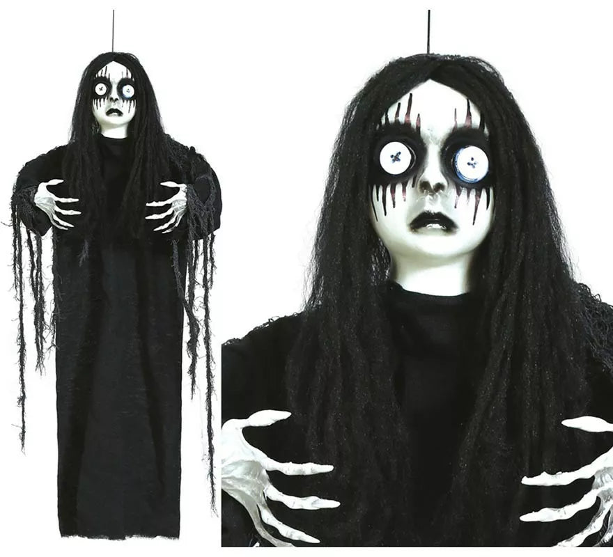 Translation missing: de.Colgante Muñeca con Botones en Los Ojos 90 cm