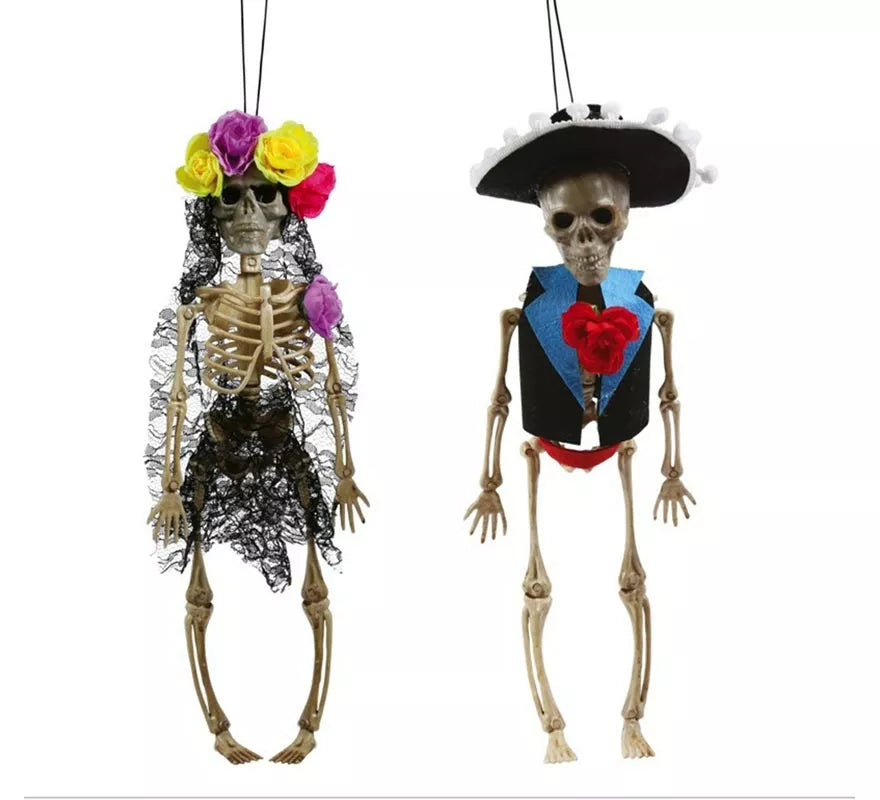 Translation missing: de.Colgantes Esqueletos Surtidos Mexicanos 40 cms