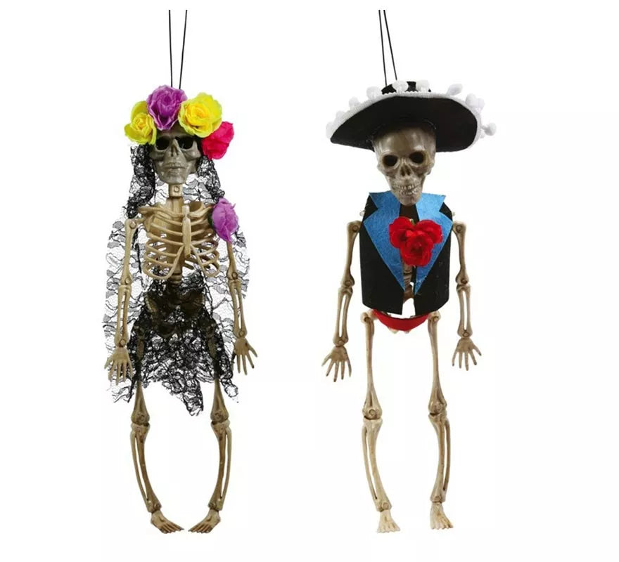 Translation missing: de.Colgantes Esqueletos Surtidos Mexicanos 40 cms