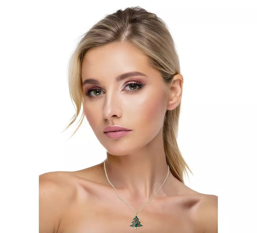 Collar Árbol Navideño