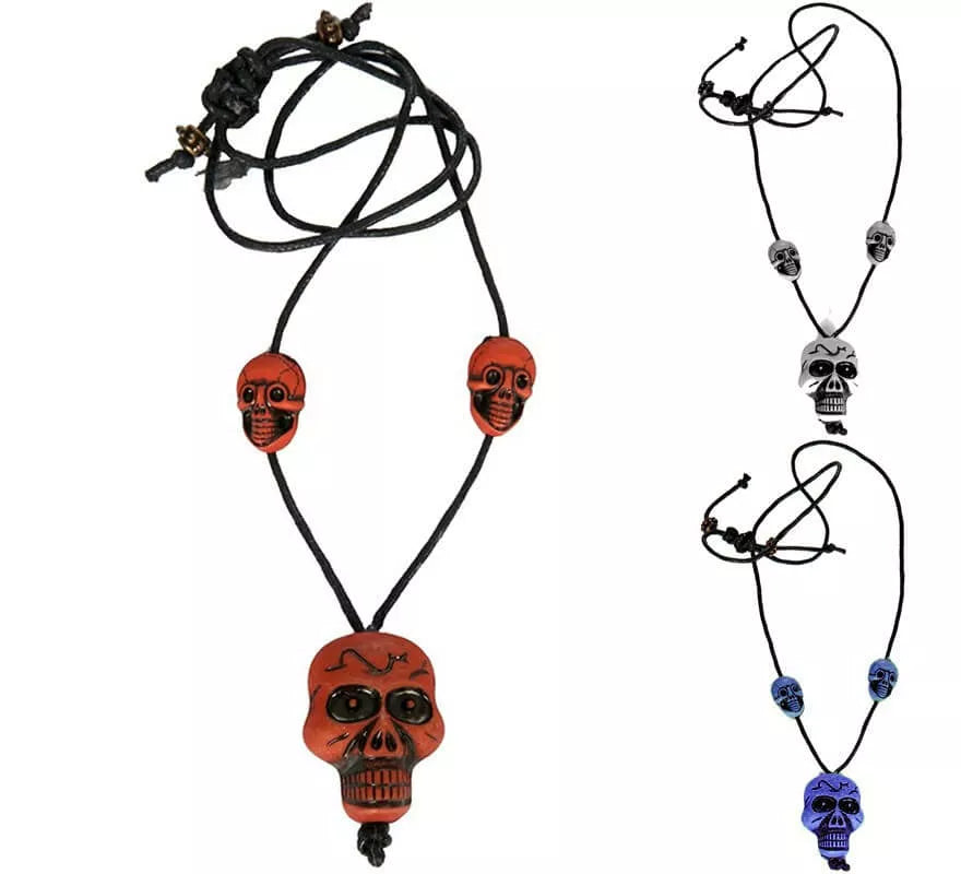 Translation missing: de.Collar con calaveras en colores surtidos