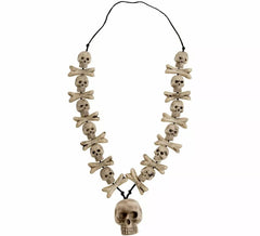 Halskette mit Totenkopf-Anhänger