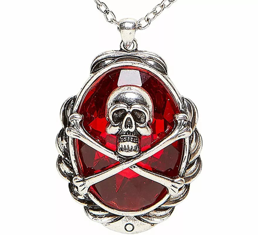 Translation missing: de.Collar con Colgante de Gema Calavera