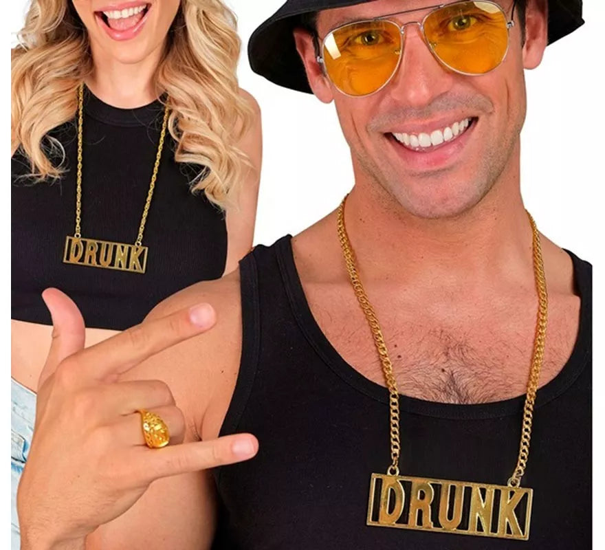 Translation missing: de.Collar con Colgante 'Drunk' de 65 cm